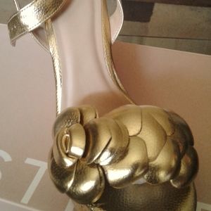 Wedge  heel Sandler's, just fab ,brand new in box ,never worn.